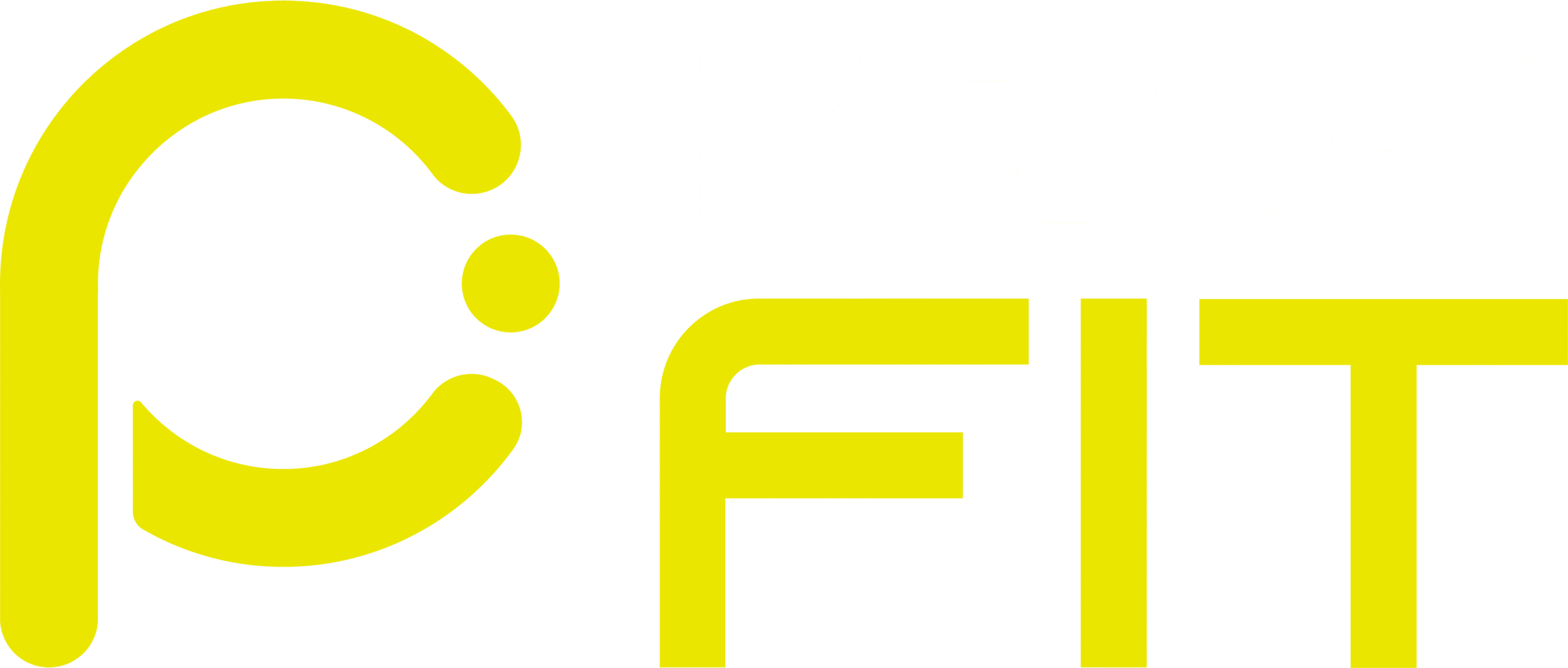 Prosfit Logo Sarı_Beyaz